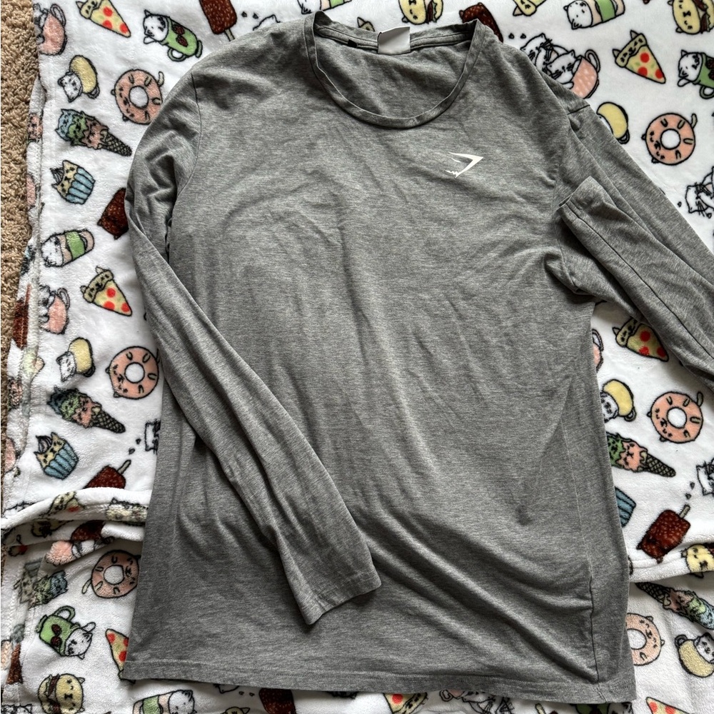 Gray Gymshark Men’s Long Sleeve